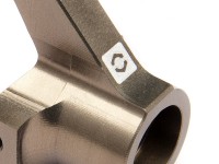 Поворотные кулаки HPI Racing Aluminum Knuckle Set (Hard Anodized) для Bullet, Ken Block