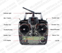 Передатчик к вертолёту 3D WL Toys V922 FBL 2.4GHz (WL-V922-33)