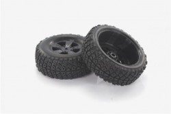 Колесо в сборе 1/18 Desert Buggy Tires & Rims, 2 шт (Himoto, 28669)