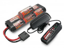 Аккумулятор + зарядное устройство 8.4V 3000mAh TRX Plug NiMH + Fast Charger 2-amp