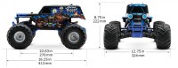 Автомобиль Traxxas Son-Uva Digger Monster Jam XL-5 1:10 монстр-трак 2WD электро 27МГц RTR