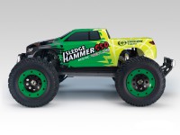 Автомобиль Thunder Tiger MTA-4 Sledge Hammer S50. Nitro PRO Monster Truck 1:8 558 мм 4WD 2.4GHz RTR Green