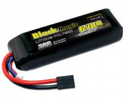 Аккумулятор Black Magic 11,1В(3S) 6400mAh Traxxas plug LiPo 30C Soft Case for TRAXXAS