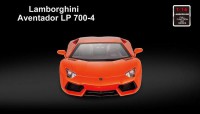 MJX R/C Lambordhini Aventador LP 700-4 Full function 1:14 Orange RTR Version (8536/8538 LP 700-4)