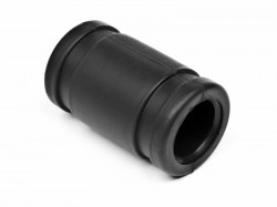 HPI87052 SILICONE EXHAUST COUPLING 15x25x40mm (BLACK)