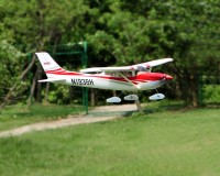 Самолет TOP-RC Cessna 182 RTF 965 мм со стабилизатором (красный)