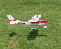 Самолет TOP-RC Cessna 182 RTF 965 мм (красный) с симулятором