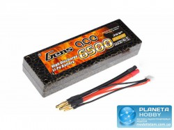 Акумулятор Gens Ace Li-Po 7.4V 6500 mAh 2S1P 50C T-Plug Hard Case