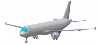 Сборная модель Звезда самолет «Аэробус А-321» 1:144