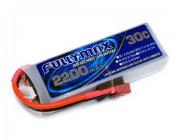 Акумулятор Fullymax 11.1V 2200mAh Li-Po 3S 30C T-plug (для T-REX 450)