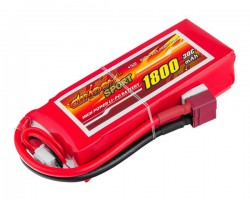 Аккумулятор Dinogy Sport Li-Po 1800mAh 11.1V 3S 30C T-Plug