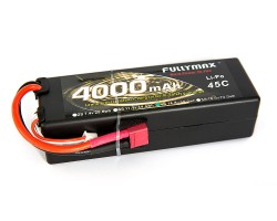 Аккумулятор Fullymax 14.8V 4000mAh Li-Po 4S1P 45C, T-plug HardCase
