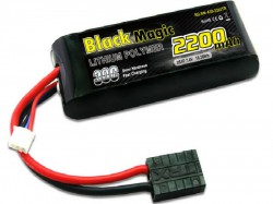 Аккумулятор Black Magic 7,4В(2S) 2200mAh Traxxas plug LiPo 30C Soft Case