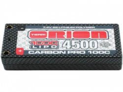 Аккумулятор Team Orion 7,4В (2s) 4500mAh Трубки-штекери LiPo 100C Hard Case Carbon Pro