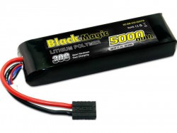 Аккумулятор Black Magic 11,1В(3S) 5000mAh Traxxas plug LiPo 45C Soft Case