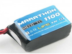 Аккумулятор Team Orion 6,6В(2s) 1100mAh JST-plug Marathon Life Hump RX Pack Soft Case BEC