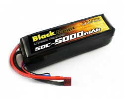 Аккумулятор Black Magic 18,5V(5S) 5000mAh Deans plug LiPo 50C