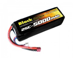 Аккумулятор Black Magic 18,5V(5S) 5000mAh Deans plug LiPo 25C