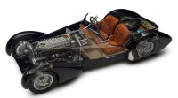 Колекційна модель автомобіля CMC Bugatti 57 SC Corsica Roadster тисяча дев'ятсот тридцять вісім Crocodile
