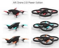 Квадрокоптер Parrot AR.Drone Power Edition 2.0 2 камеры 720р+VGA WiFi iOS Android 2 bat x1500mAh RTF