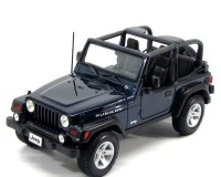 Коллекционный автомобиль Maisto Jeep Wrangler Rubicon 1:27 синий