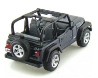 Коллекционный автомобиль Maisto Jeep Wrangler Rubicon 1:27 синий