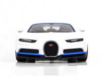 Колекційний автомобіль Maisto Bugatti Chiron тюнінг 1:24 (біло-блакитний)
