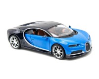 Колекційний автомобіль Maisto Bugatti Chiron 1:24 (синій металік)