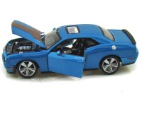 Коллекционный автомобиль Maisto Dodge Challenger 2008 1:24 (синий металлик)