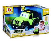 Автомодель BB Junior Jeep Wrangler (звук, глаза и движение)
