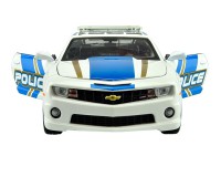 Коллекционный автомобиль Chevrolet Camaro SS RS Police 1:24 (белый)