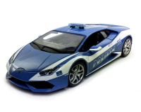 Колекційний автомобіль Maistо Lamborghini Huracan Polizia 1:24 (синій металік)