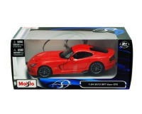 Колекційний автомобіль Maisto SRT Dodge Viper GTS 1:24 (червоний)
