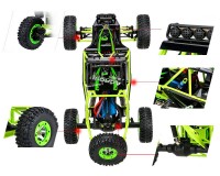 Багги WL-Toys 12427 4WD 1/12 до 50км/ч (зеленый)