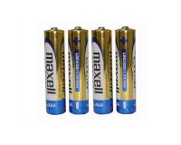 Батарейка AAA Maxell Alkaline LR03 в блистере 1шт (4шт в уп.)