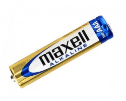 Батарейка AAA Maxell Alkaline LR03 у блістері 1шт (4шт в уп.)