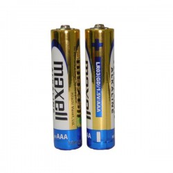 Батарейка AAA Maxell Alkaline LR03 в плёнке (2 шт. в упаковке)