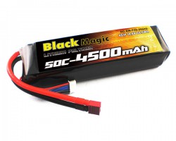 Аккумулятор Black Magic 14.8V 4500mAh Deans plug LiPo 50C