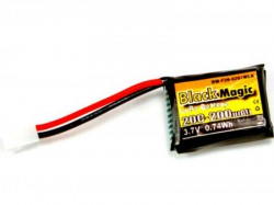 Аккумулятор Black Magic 3,7В (1S) 200mAh Штекер Molex LiPo 20C М'який чохол (для Syma X13)