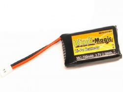 Аккумулятор Black Magic 3,7В (1S) 700mAh JST-Molex штекер LiPo 35C М'який чохол (для Syma X5, X5C, X5SC, X5SW)