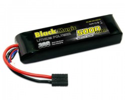 Аккумулятор Black Magic 11,1В (3S) 5000mAh Traxxas штекер LiPo 30C М'який чохол