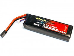 Аккумулятор Black Magic 14,8V(4S) 5000mAh Traxxas plug LiPo 90C