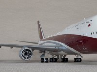 Сборная модель Звезда пассажирский авиалайнер «Боинг 747-8» 1:144