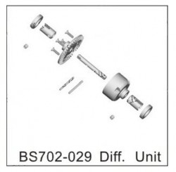 BSD Racing Блок диференціала BS702T (BS702-029)
