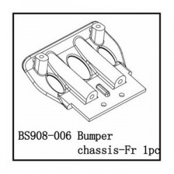 BSD Racing Шасі переднього бампера (BS908-006)