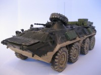 Збірна модель Зірка російський бронетранспортер «БТР-80» 1:35