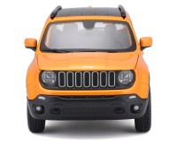 Автомодель Maisto Jeep Renegade 1:24 оранжевый