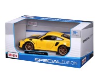 Автомодель Maisto Porsche 911 GT2 RS 1:24 жовтий