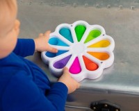 Сенсорная игрушка Fat Brain Toys Dimpl Digits Цветок с силиконовыми пузырями