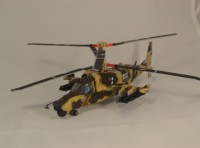 Збірна модель Зірка російський ударний вертоліт «Чорна акула» Ка-50 1:72